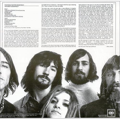 ピーナッツバター　コンスピラシー　レコード PEANUT BUTTER CONSPIRACY / ピーナッツ・バター